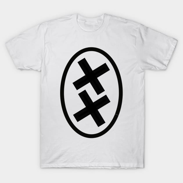 Double Cross T-Shirt by AlternativeEye